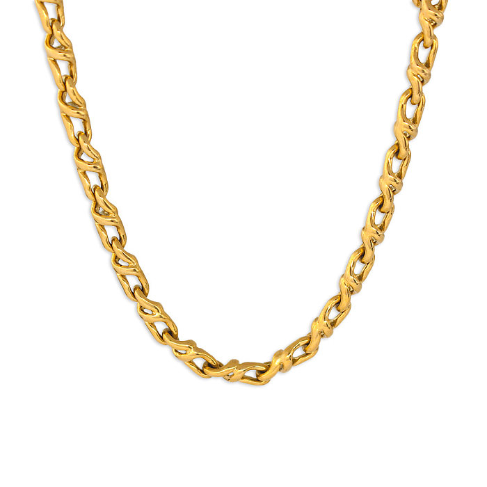 Simple Style Streetwear Geometric Copper Bracelets Necklace