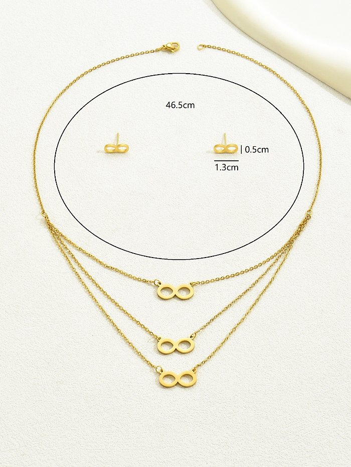 Elegante doce estilo clássico cruz forma de coração borboleta aço inoxidável plástico cobre chapeamento 18k brincos banhados a ouro colar