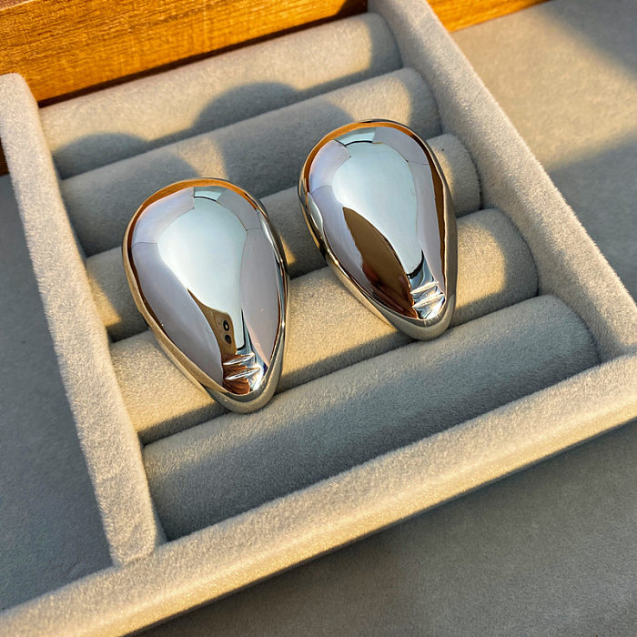 Fashion Geometric Copper Plating Earrings 1 Pair
