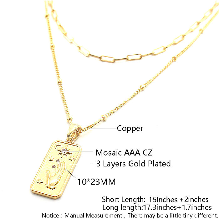Luxuosa letra em formato de coração cobra cobre alternador chapeamento incrustação concha zircão colar pingente banhado a ouro