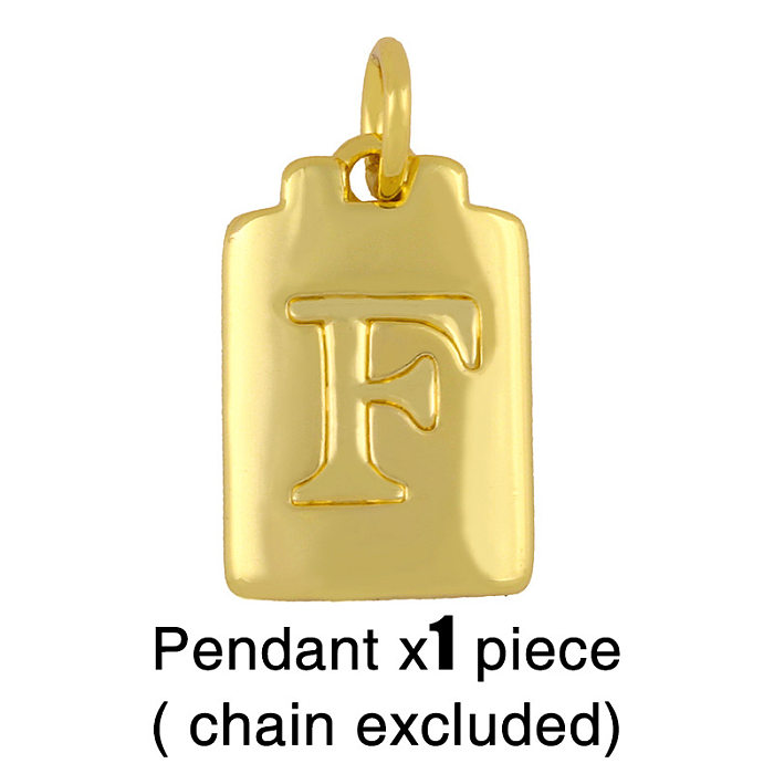 Kubanische Halskette 26 Buchstaben Halskette
