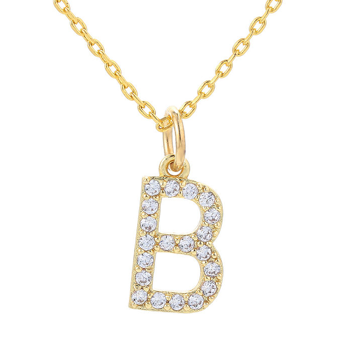 Fashion 26 English Letter Necklace Wholesale