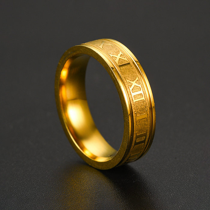 Simple Arc Roman Ring Wholesale jewelry