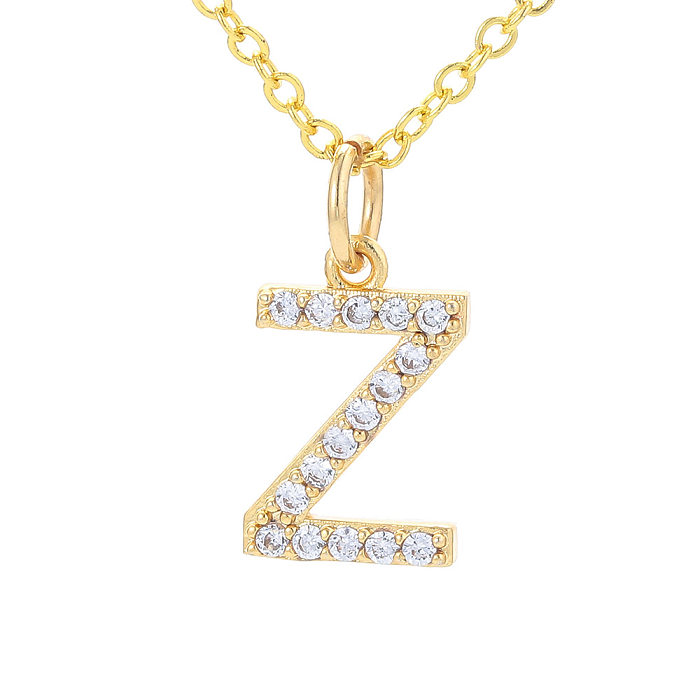 Fashion 26 English Letter Necklace Wholesale