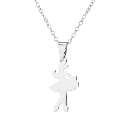 Fashion Human Stainless Steel Jewelry Set 2 Pieces
