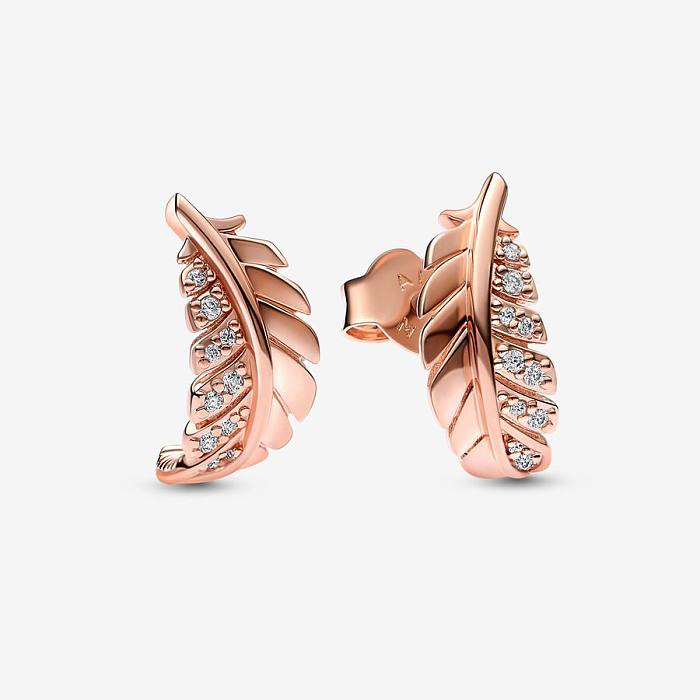1 Pair Lady Crown Plating Inlay Copper Artificial Gemstones Earrings Ear Studs