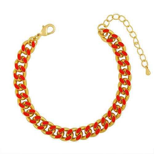 Hip Hop Punk Cuban Chain Bracelet