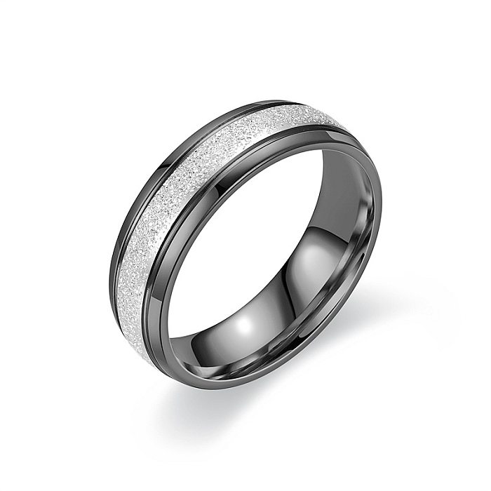 IG Style Circle Titanium Steel Rings In Bulk