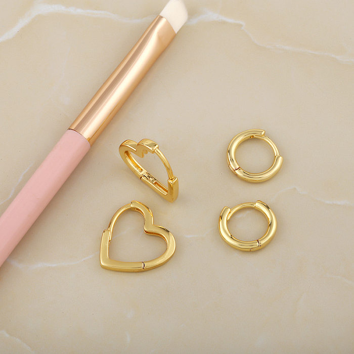 Korean Simple Geometric Mini Earrings