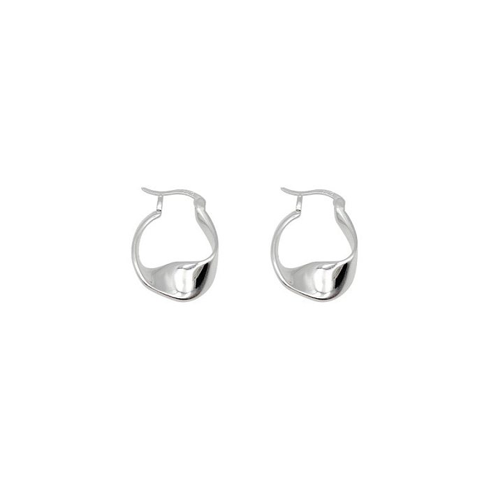 1 Pair Simple Style Geometric Plating Copper Earrings