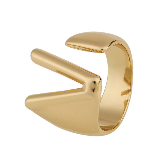 Fashion New Style Copper 26 English Letter Ring