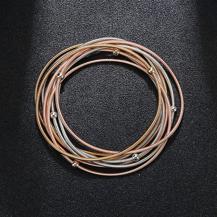 Fashion Carbon Steel Copper Plating Bracelets 1 Piece