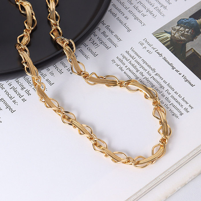 Fashion Solid Color Titanium Steel Bracelets Necklace