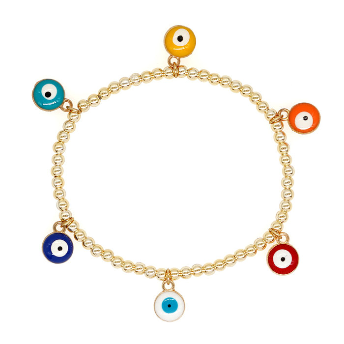 Modern Style Eye Copper Bracelets