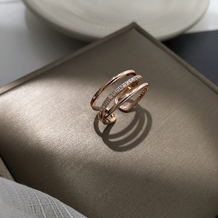 Exquisiter Zeigefinger-Ring-Design-Ring, einfaches Armband, personalisierter Zeigefinger-Kleinfinger-Ring