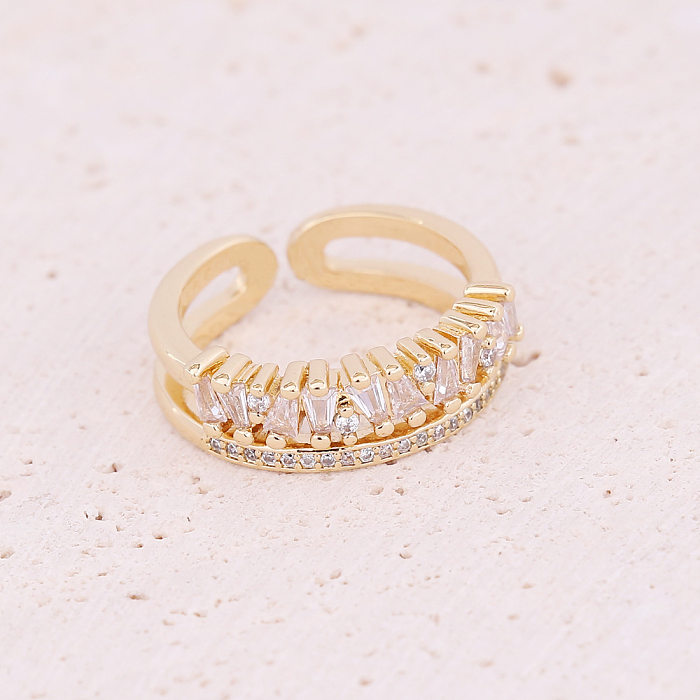 Nuevo Conjunto de anillo bohemio con forma de gota de aceite, anillos geométricos