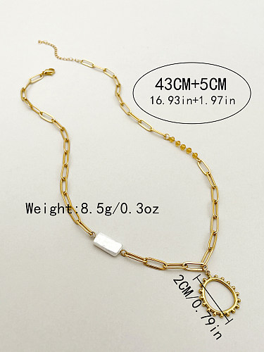 Casual Simple Style Sun Stainless Steel  Plating Gold Plated Pendant Necklace