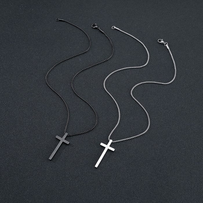 European And American Cross Pendant Necklace Jewelry Wholesale
