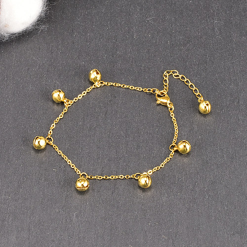 Fashion Bell Titanstahl-Armbänder mit Goldeinlage, 1 Stück