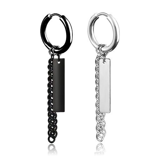 Fashion Geometric Stainless Steel  Earrings Plating Stainless Steel  Earrings 1 Piece