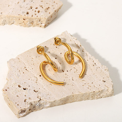 Fashion Stainless Steel  Jewelry Earrings Wholesale
