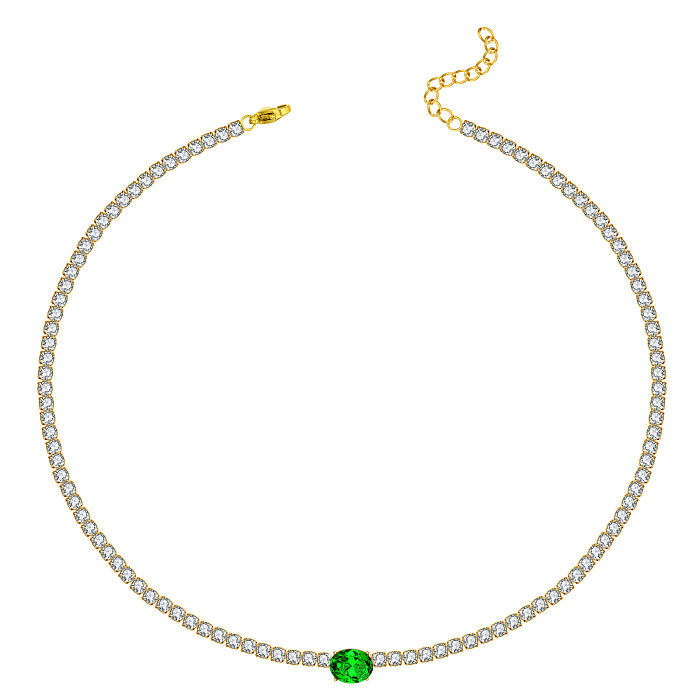 Eleganter, moderner, süßer herzförmiger, rechteckiger Halskettenanhänger mit Edelstahlbeschichtung und Metalleinlage, Zirkon, vergoldet