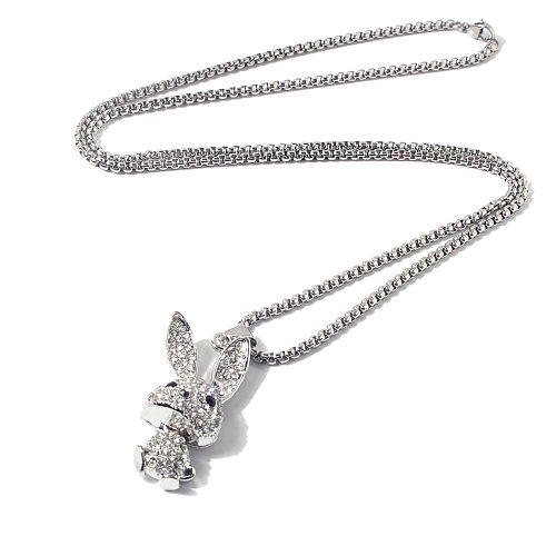 Vacation Modern Style Simple Style Animal Stainless Steel  Plating Pendant Necklace 1 Piece