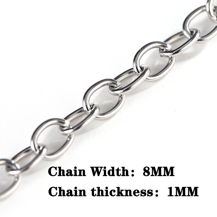 Wholesale Jewelry Heart-shaped Pendant OT Buckle Stainless Steel Bracelet jewelry