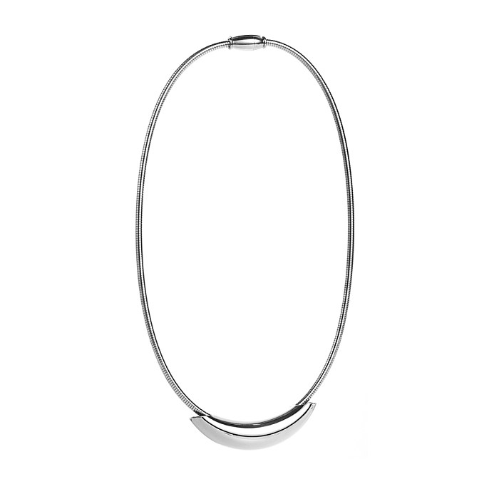 Moderner Stil, einfacher Stil, herzförmiger Edelstahl-Halsband