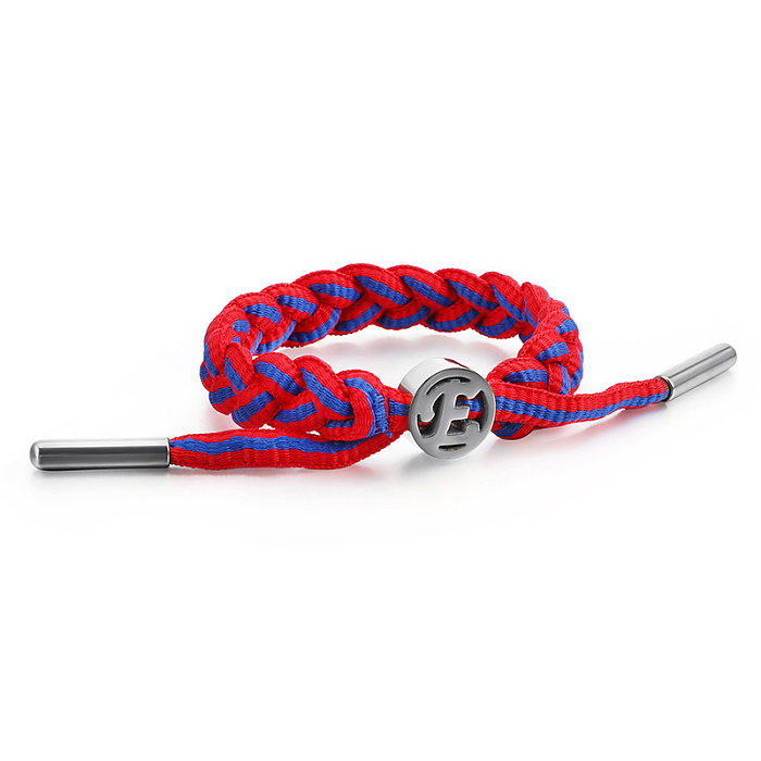 European And American Creative Stainless Steel Braided Multicolor Couple Draw Handle Rope