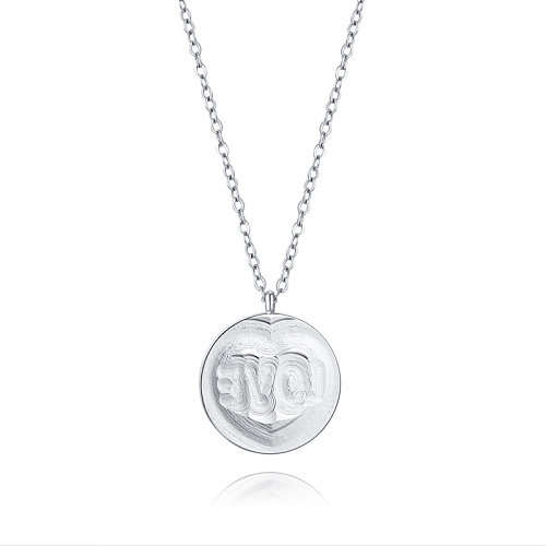 Casual Classic Style Geometric Stainless Steel  Stainless Steel Polishing Plating Rose Gold Plated Gold Plated Pendant Necklace
