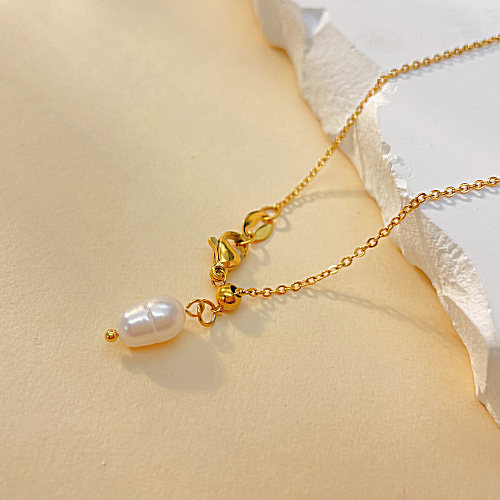 Simple Style Streetwear Heart Shape Stainless Steel Zircon Pendant Necklace In Bulk