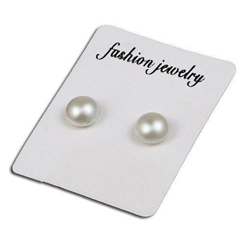 Fashion Color Diamond Stainless Steel  Magnetic Earrings