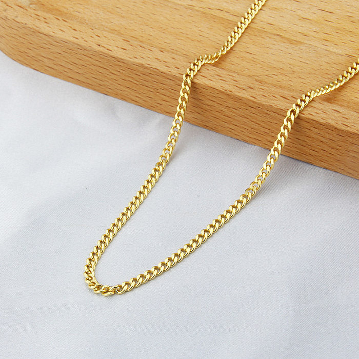 New European And American Ins Style Stainless Steel Chain Necklace Men's And Women's Twin Lightning Love Eyes Multiple Combination Clavicle Chain