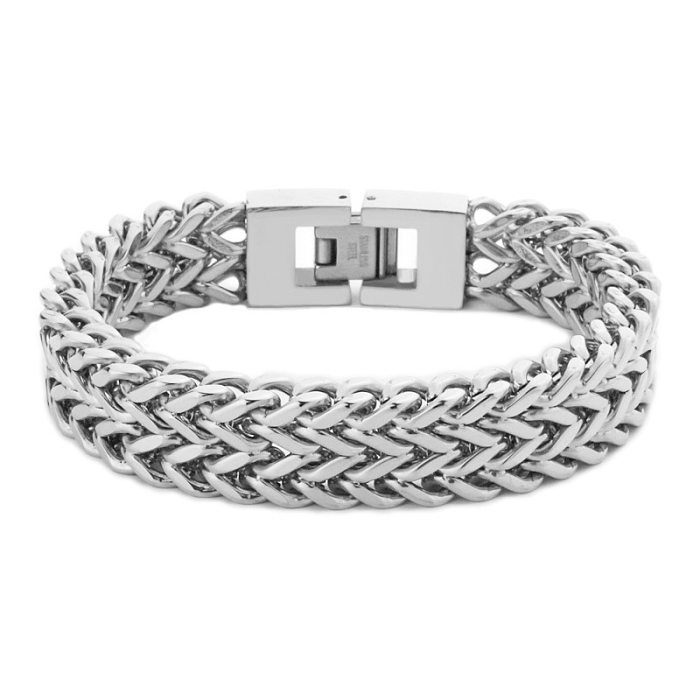 Hip-Hop Geometric Titanium Steel Bracelets