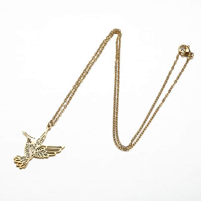 1 Piece Fashion Eagle Stainless Steel  Plating Sweater Chain