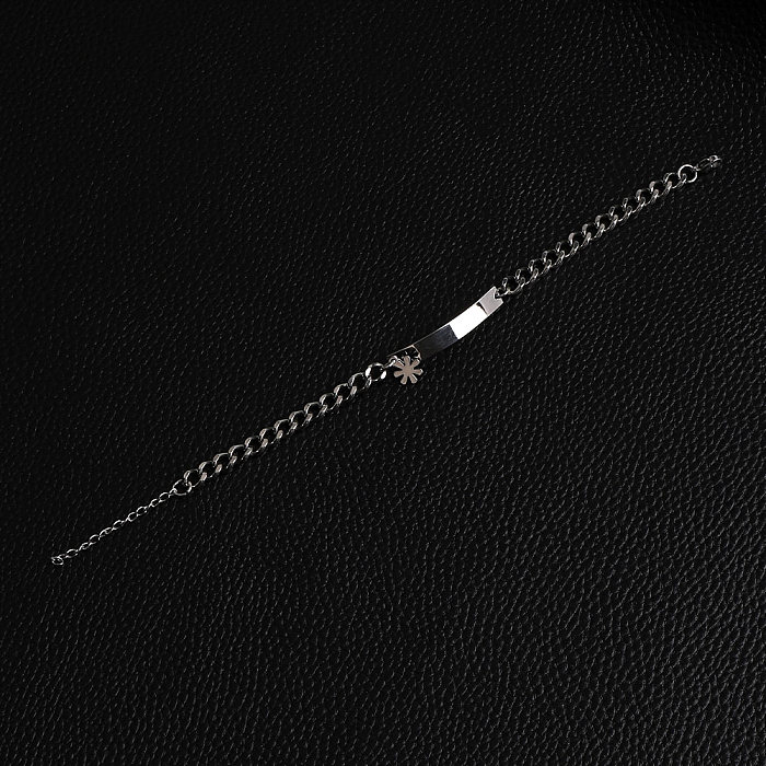 Commute Solid Color Stainless Steel Bracelets