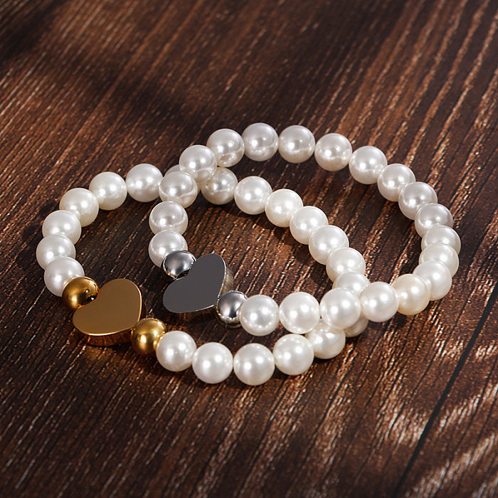 Bracelet coréen en perles de coquillage, roue de cartes, en acier inoxydable, Style créatif, vente en gros, nouvelle collection pour femmes