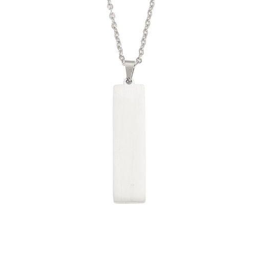 Simple Style Classic Style Solid Color Stainless Steel  Gold Plated Silver Plated In Bulk