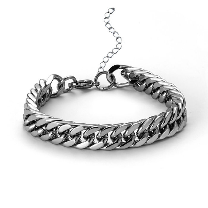 Großhandel Schmuck Schlangenknochen Kette Titan Stahl Armband Halskette Schmuck