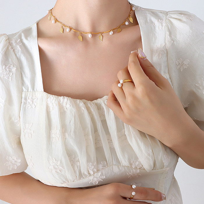 Damenmode-Herzform-Edelstahl-Halskette mit Edelstahl-Halsketten