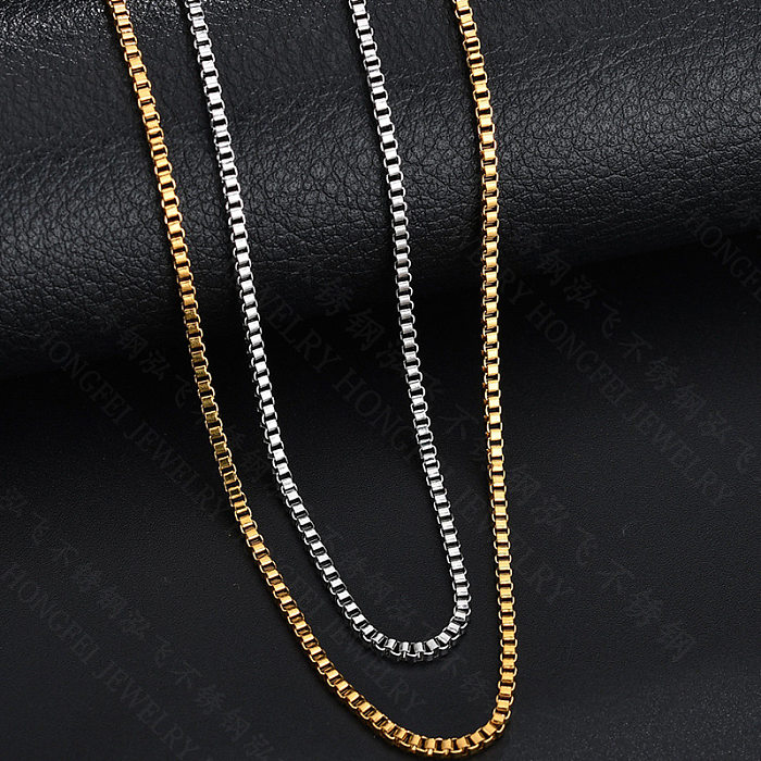 Hot Selling Fashion Stainless Steel Women's Necklace Wholesale