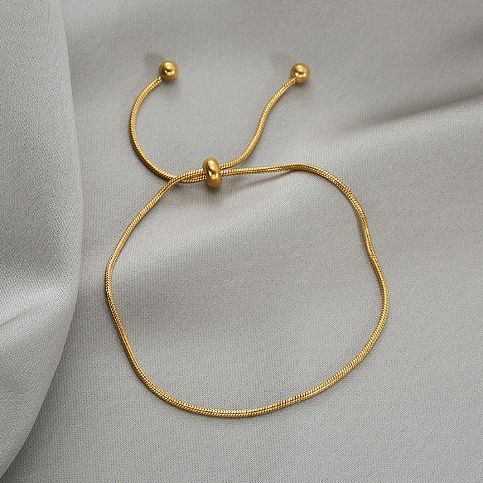 Elegante geometrische Armbänder aus Titanstahl, 1 Stück