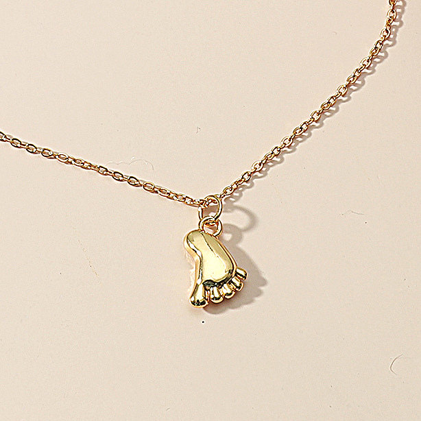 Women's Stainless Steel Pendent Inlaid Zircon Heart Necklace