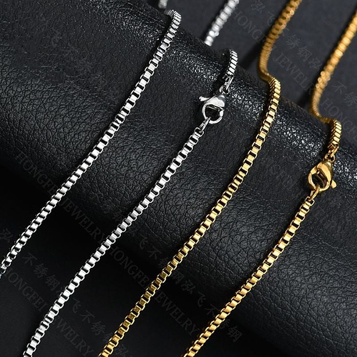 Hot Selling Fashion Stainless Steel Women's Necklace Wholesale