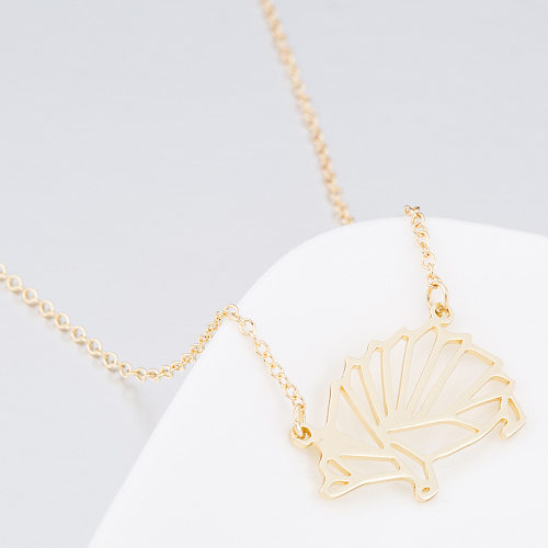 1 Piece Fashion Hedgehog Stainless Steel  Plating Necklace