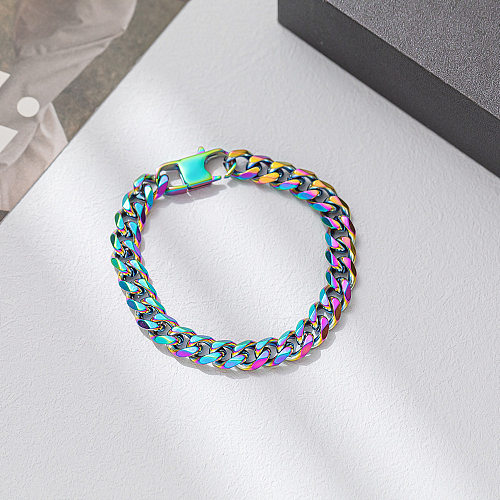 Original Design Colorful Titanium Steel Plating Bracelets 1 Piece