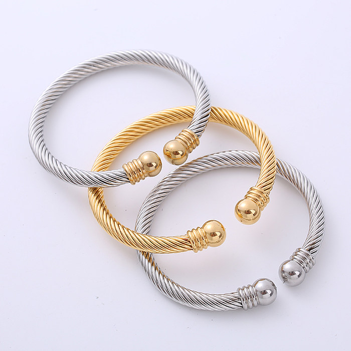 Fashion Bulb Stainless Steel Bangle 1 Piece