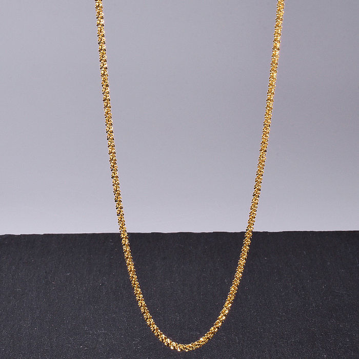 Wholesale Jewelry Gypsophila Pendant Stainless Steel Necklace jewelry