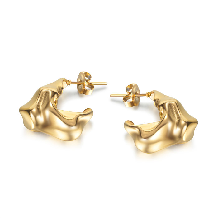 Fashion Irregular Stainless Steel  Earrings Stainless Steel  Earrings